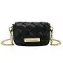 Yiwu Be Lucky Handbag 2023 New Mini Woven Small Square Open Bag  Tote Chain Messenger Bag Women