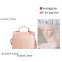 2024 new summer simple design ladies leather shoulder bag popular fashion engraved stripes crossbody bag