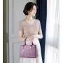 ZR574 New Fashion Women Handbags PU Flower Ladies One Shoulder Crossbody Bag Female Zipper High Quality Shopping Party Bags