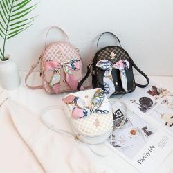 Flower material backpacks for women2024 ladies shoulder bag best selling women's mini bags female wholesale small backpacks