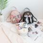 Flower material backpacks for women2024 ladies shoulder bag best selling women's mini bags female wholesale small backpacks
