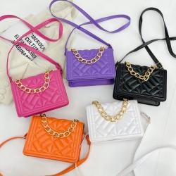 Designer Woman Fashion Armpit Bag Single Shoulder Bag With Diamond Embroidered Thread Chain Small Square Bags