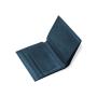 Custom leather wallet men card holder wallet rfid blocking slim men's leather wallet