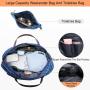 Sucipi 2022 Travel Bag Fashion Canvas Overnight Carry On Toiletry Bag with Shoes Compartment Women Men Duffle Bags