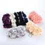 Popular Floral Cosmetic Bag Fashion Women Shoulder Evening Bags Luxury Party Clutches