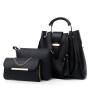 Factory outlets 3pcs women hand bags waterproof crossbody shoulder bag set designer leather tote bags