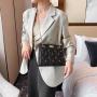 Large Capacity Women's Bag 2023 New Fashion Korean Version Messenger Chain Bag Diamond Lattice Fashion Shoulder Bag