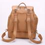 2024 Custom Leather Baby Diaper Backpack For Mother Shoulder Bag Set With Removable Straps