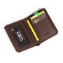 CUIKCA New Fashion Wallet Men Wallet PU Leather ID Credit Card Holders Simple Slim Wallet Purse For Men HF048