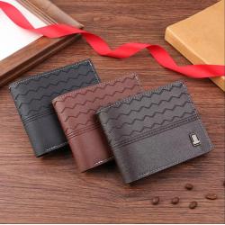 Popular Design New Men's Wallet Soft Leather Light Money Clip Large Capacity Coin Purse Multi Card Pocket Card Case