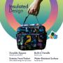 Lunch Bag Kids Lunchbox for School Daycare Kindergarten Insulated Lunch Box for Girls & Boys Thermal Lunch Box