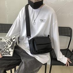 ZWY113 Hot Sale PU Leather Fashion Boys Crossbody Bag Simple Daily Travel Work Student Shoulder Bag Wholesale Messenger Bag