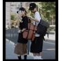 ZR889 New Backpack Business PU Laptop Bag Waterproof Shoulder Bag Printed Logo Large-capacity Student Schoolbag Outdoors Travel