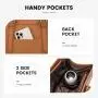 2023 LOVEVOOK women laptop tote bag canvas lightweight office computer bags 15.6in laptop layer custom laptop handbags for women