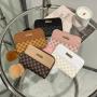 Coin purse 2024 fashion plush vintage clutch one piece small mini bag card bag wallet purse