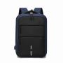High Quality Print Logo Men College Anti-theft Travel Luxury Usb Backpack Laptop Business Bag