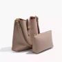 Genuine Leather Ladies Handbags Bucket bag Casual 2021 Tote Bag Women Commute Single Shoulder Bag