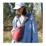 ZR852 Unisex Chest Bag Waterproof Shoulder Bag Sports Travel Crossbody Leisure Solid Color Outdoor High Quality Bag Print logo