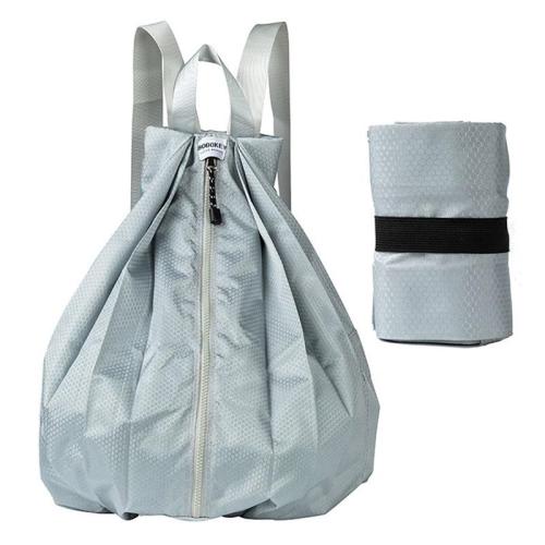 ZWY030 New Casual Outdoor Portable Unisex Shoulder Bag Foldable Nylon Zipper Sports Backpack Fashion Waterproof Travel Backpack