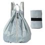 ZWY030 New Casual Outdoor Portable Unisex Shoulder Bag Foldable Nylon Zipper Sports Backpack Fashion Waterproof Travel Backpack