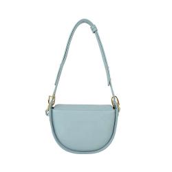 Hot Brand Fashion Handbags From china Half Moon Handbag With Acrylic Chain Saddle Bags