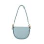 Hot Brand Fashion Handbags From china Half Moon Handbag With Acrylic Chain Saddle Bags