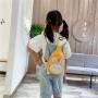 KBW016 Wholesale 2023 New Cute Children Bunny Canvas Bag High Quality Chest Package Messenger Bag Shoulder Bag