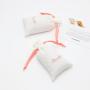 Luxury Cotton Linen Gift Skincare Product Makeup Pouch Drawstring Muslin Cotton Cosmetic Gift Bag