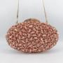 Luxury rhinestone bags women handbags fashionable dress bags clutch lady wedding party gold evening bag blue