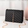 2022 New Fashion Arrivals Women Chain Crossbody Bag Pu Leather Designer Custom Ladies Purse Hand Messenger Bags Women Handbags