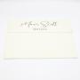 Customized Beige Envelope Flap Cotton Flannel Dust Bag For Shoe And Handbag