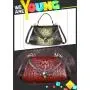 2024 Fashion Women Embossing Snake Genuine Leather Shoulder Hand Bags Classics Retro Antiparallelogram Portability Handbags