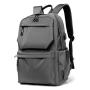 ZWY236 Men Daily Casual USB Charging Shoulder Bag Oxford Waterproof Wearable Laptop Backpack Business Travel Student Schoolbag