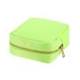 Big Sale Small Size Dark Pink Yellow Peach Pink Waterproof Nylon Toiletry Bag Cosmetic Bags Zipper Pouches Travel Makeup Bag