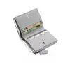 Fashion ladies beautiful wallets short zipper wallet black clutch rfid women wallet