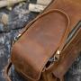 ZWY313 Men Genuine Leather Tote Clutch Bag Daily Travel Outdoor Toiletries Storage Bag Waterproof Practical Ladies Cosmetic Bag