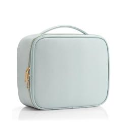 ODM OEM NEW Arrival 2023 Aopiya wholesale custom PU leather portable large capacity Women's travel cosmetic bag