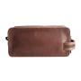 Lightweight shaving bag men leather travel dopp kit toiletry organizer bag