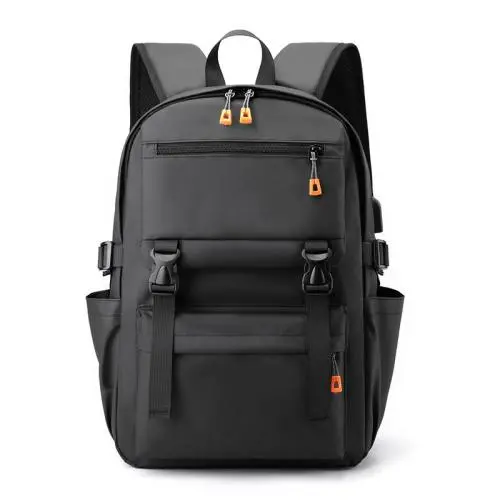 2024 Wholesale Men's Multi-Function Computer Backpack Leisure Travel and School Bag with USB Waterproof Anti-Theft Features