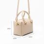 Factory Customize Trending PU Leather Handbags Luxury Crossbody Bags Fashion Women Small Tote Bags