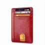 Cheap Custom slim pu and genuine leather wallets for men minimalist thin credit card holder small wallet money clip factory