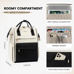 LOVEVOOK hot sell bag 15.6 inch waterproof  multifunction nylon USB charger backpack Business Travel Laptop Backpack