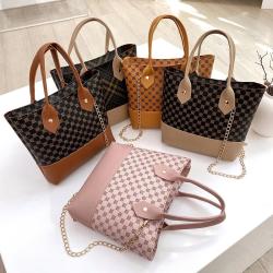 Ladies handbags 2024 prints women shoulder bags fashion women crossbody bags wholesale chain shopping bags
