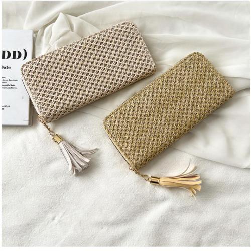 New 2023 Bag Ladies Women Fashion Handbags Mini Woven Mobile Phone Bag Retro Wallet Carteras Mujer