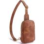 KBW687 Hot Selling Chest Bag Ladies PU Leather New Texture Diagonal Cross Shoulder Bag Simple Fashion Women Cell Phone Bag