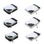 Manufacturers Direct Sales Amazon Explosive Travel Compression Bag Four Sets Of Waterproof Luggage Clothes Storage Bag