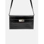 Custom Logo Mini Purses Girls Luxury Croc Leather Handbag Ladies Crossbody Bag