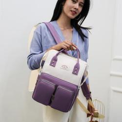 ZWY009 New Portable Nappy Mommy Baby Diaper Bag Waterproof Mummy Baby Travel Backpack Oxford Outdoor Shoulder Bag