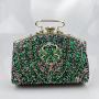 Wholesale Handmade Rhinestone Purse Woman Handbag Clutch Bags Retro Evening Bag For Ladies