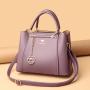 Oem Supplier Custom Logo Leather Handbag 3pcs Set Hand Bag For Ladies
